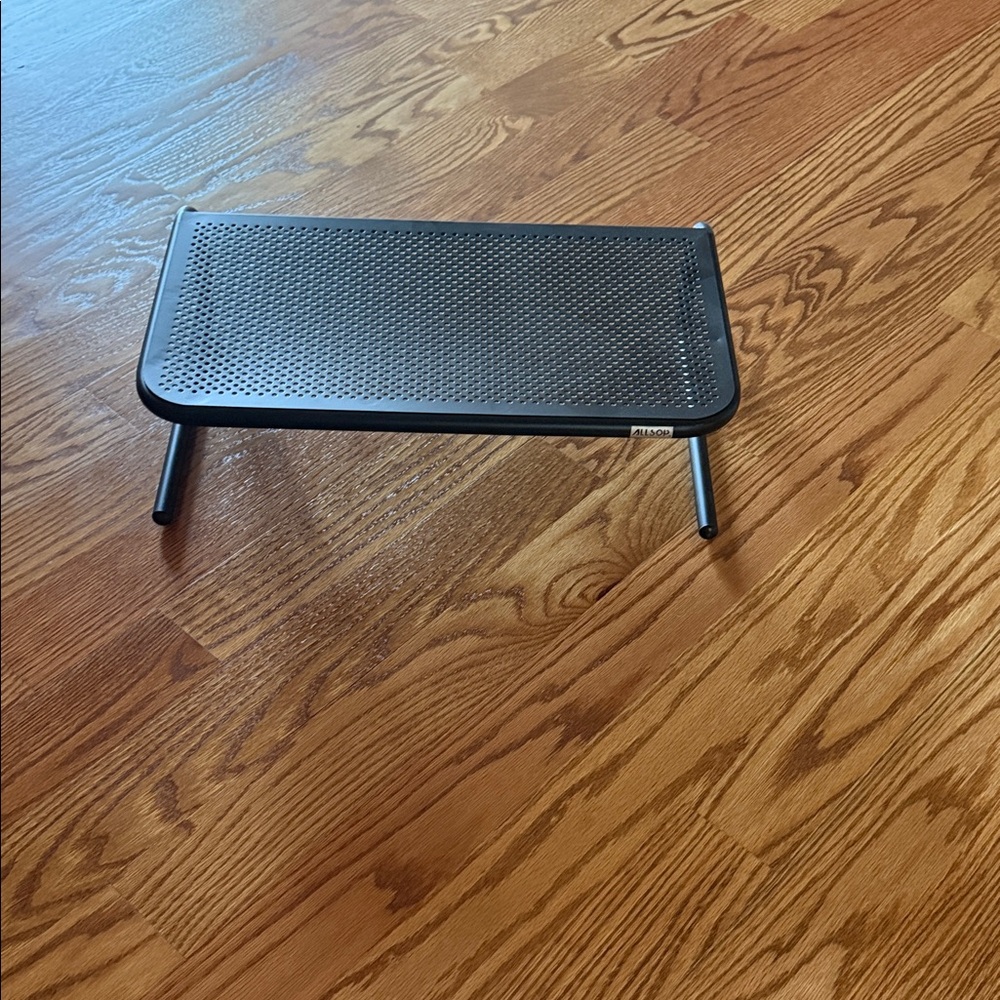 Black Metal Monitor Stand